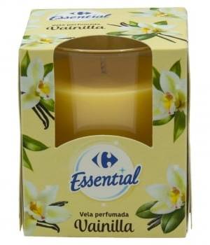 Vela perfumada de vainilla Carrefour Essential 1 ud.