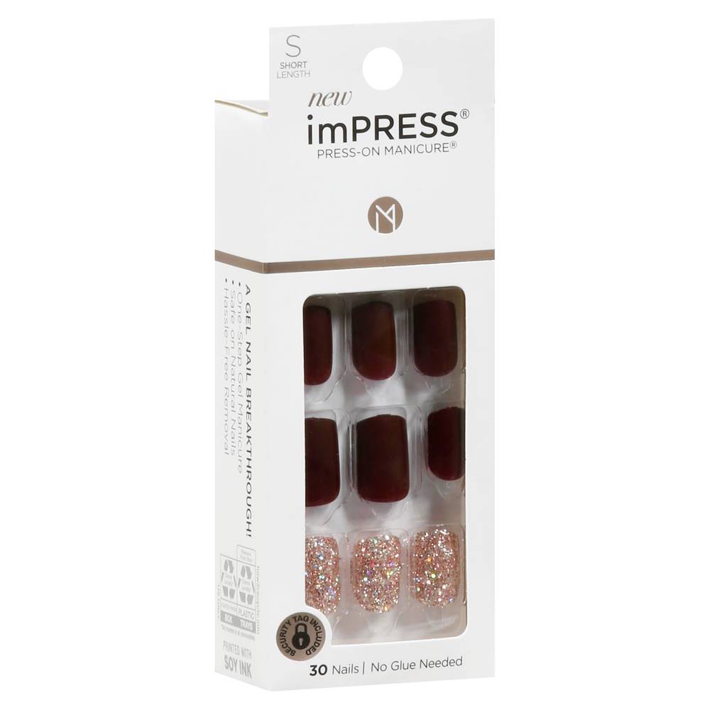 KISS Impress on Manicure Short Length