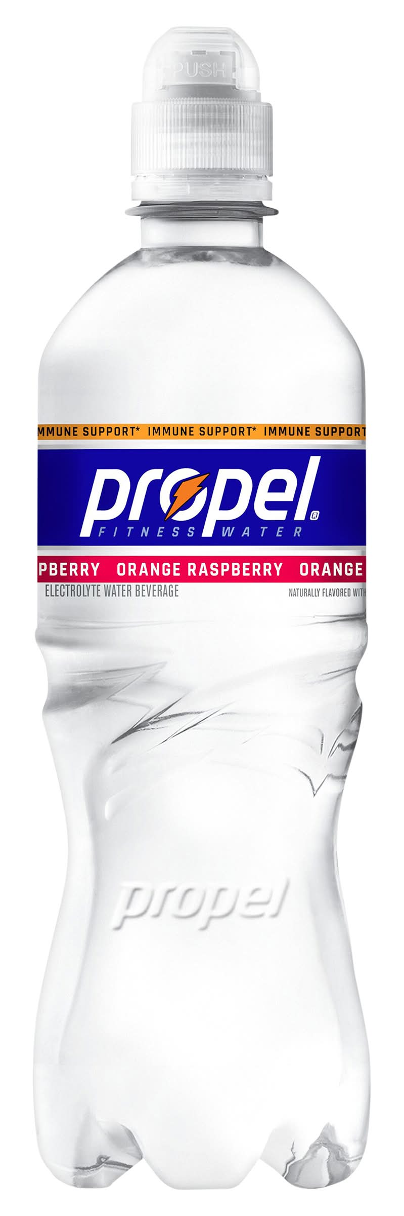Propel Immune Support Electrolyte Water, Orange Raspberry (20 fl oz)