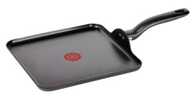 T-Fal Simply Cook Nonstick Square Griddle, 11 in, Black