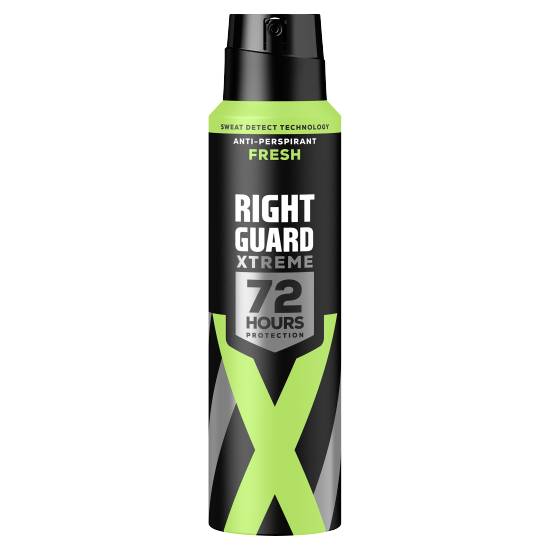 Right Guard Deodorant Men Xtreme Fresh 72h High Performance Anti-Perspirant Spray