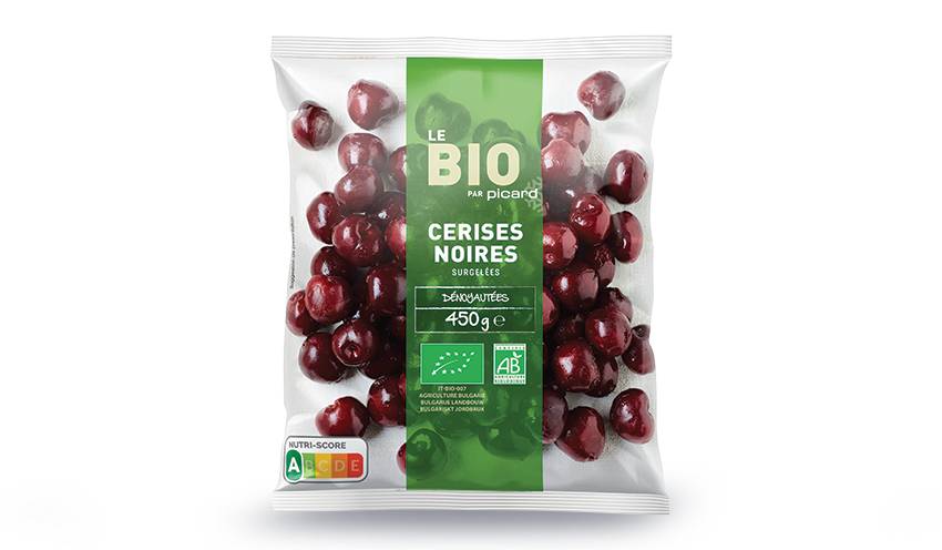 Cerises noires dénoyautées bio