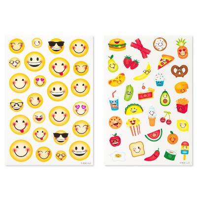 224ct Smiley Emoji Stickers