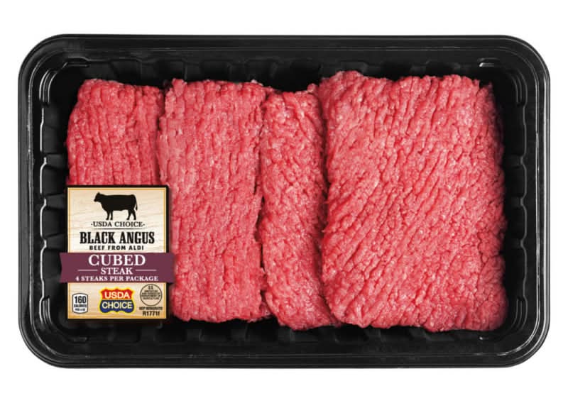 Black Angus Beef Cubed Steak