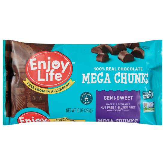 Enjoy Life Semi-Sweet Mega Chunks (chocolate)