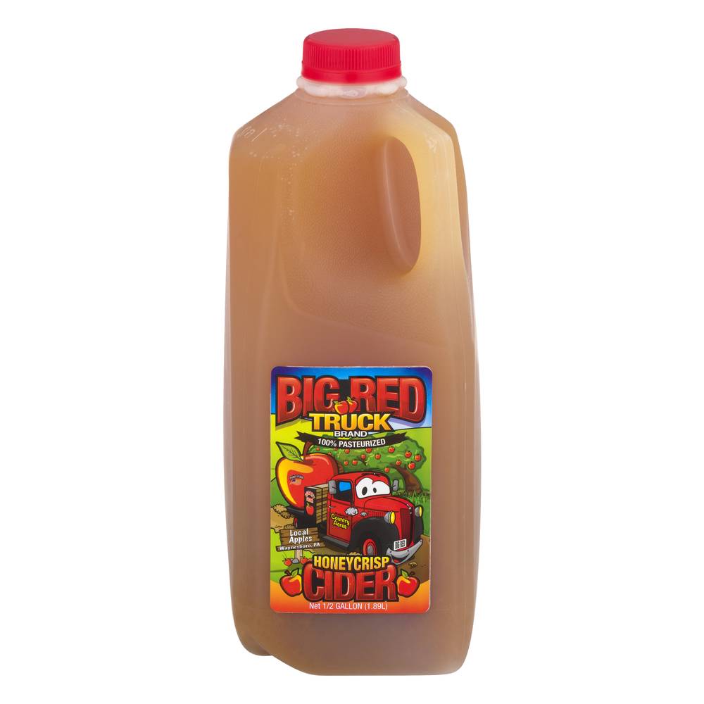 Big Red Truck Honeycrisp Apple Cider (0.5 gal)