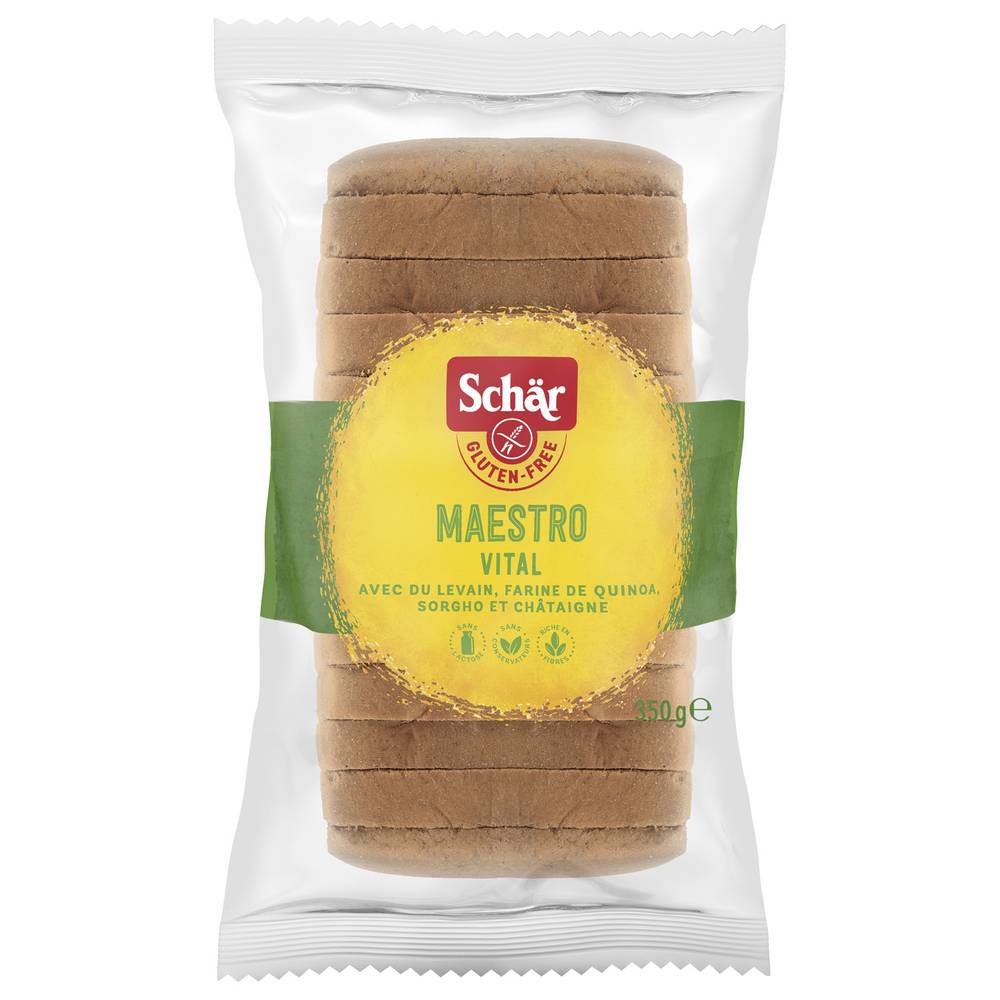 Schär - Pain céréales sans gluten (350g)