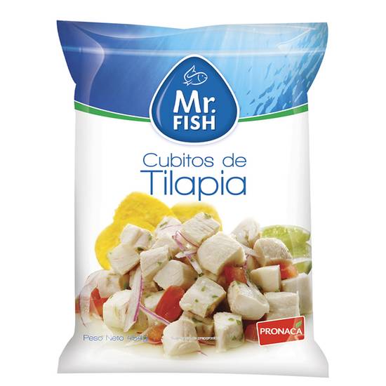 Cubitos De Tilapia Mr. Fish 454 Gr