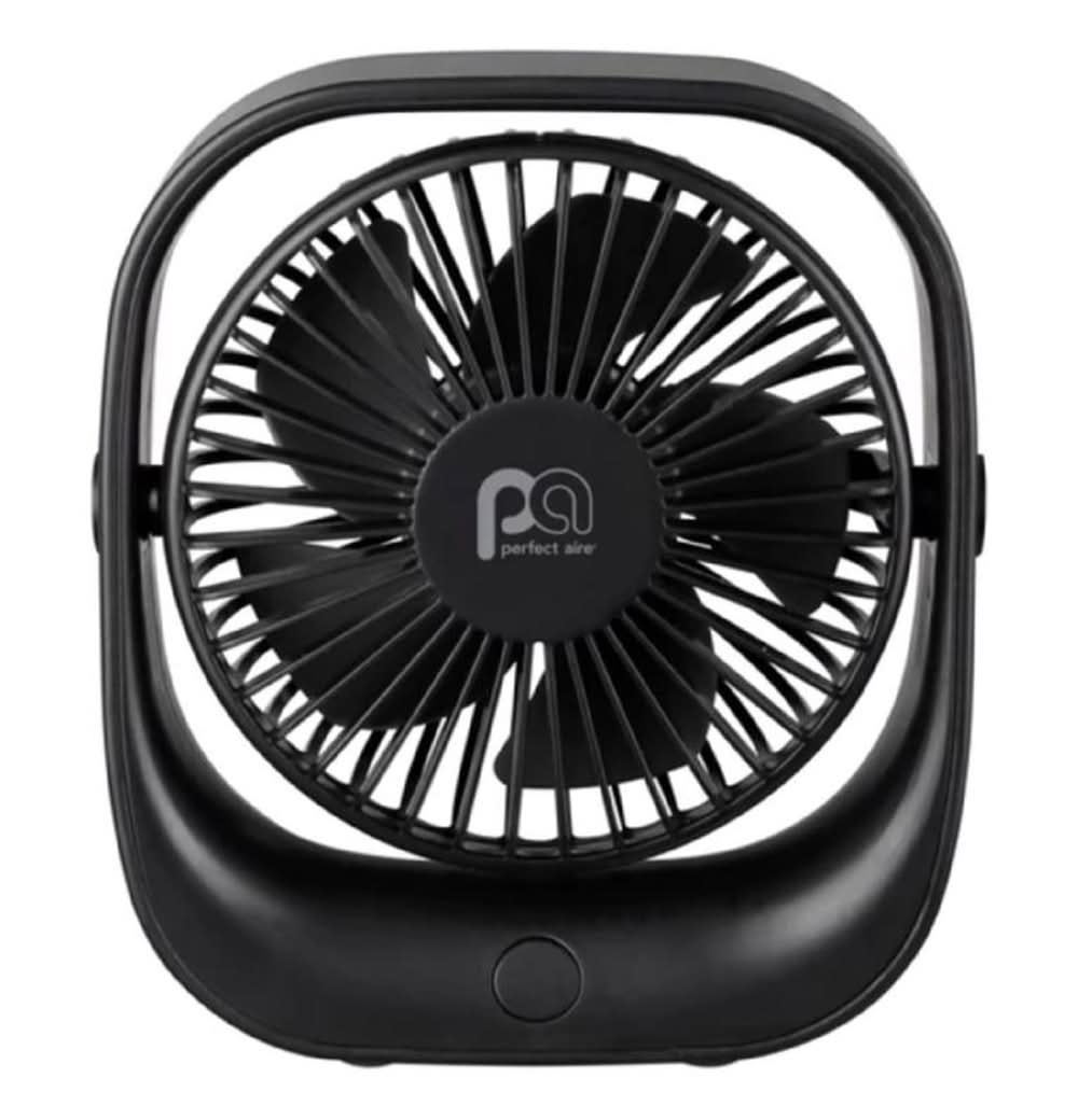 Perfect Aire 5.75 In. H X 5 In. D 3 Speed Usb Fan