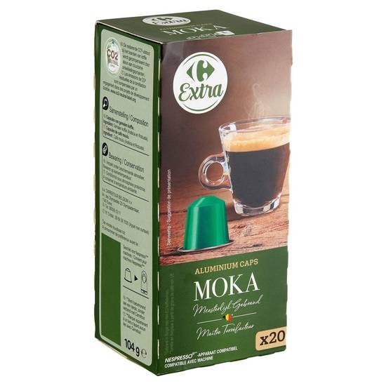 Carrefour Extra Moka 20 Stuks 104 g