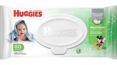 Toallas Húmedas Huggies MaxClean 80 Un