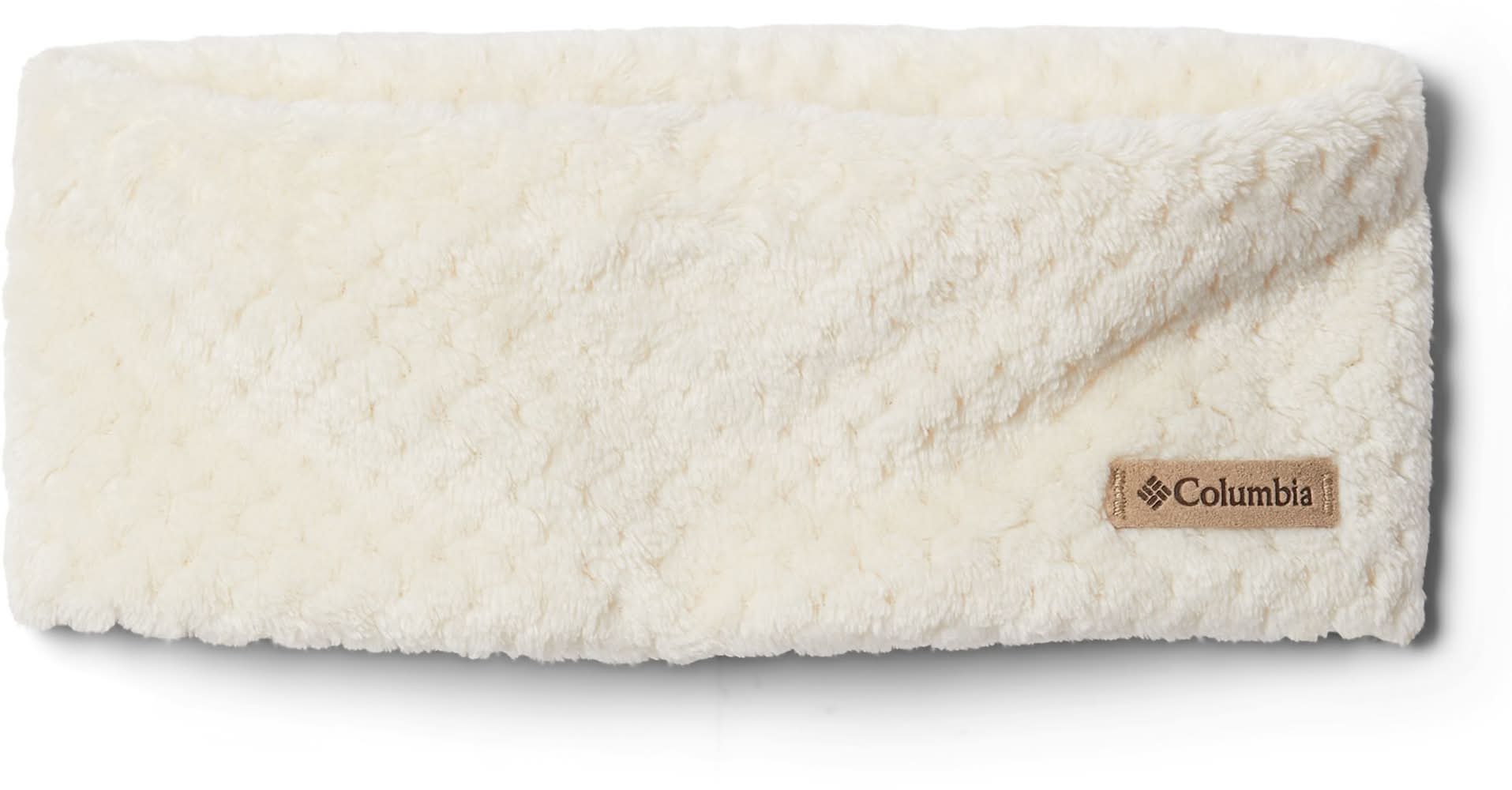 Columbia Women's Fire Side Plush Headband (Chalk, L/XL)