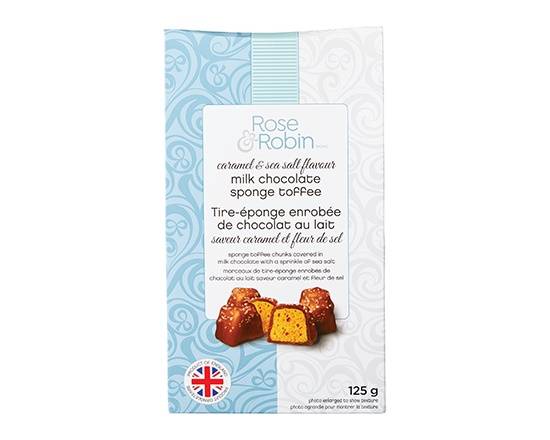 Rose & Robin Sponge Toffee Carml & Seasalt 125 Gr