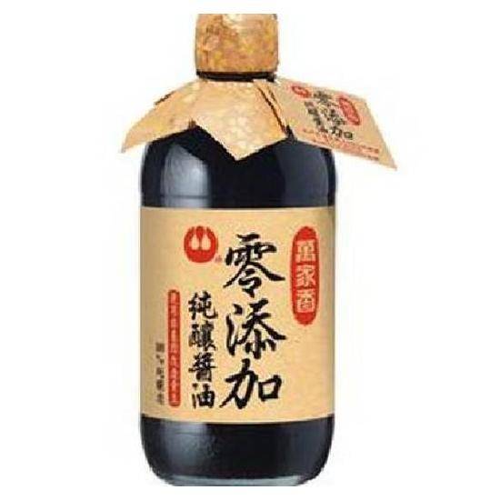 萬家香零添加純釀醬油450ml