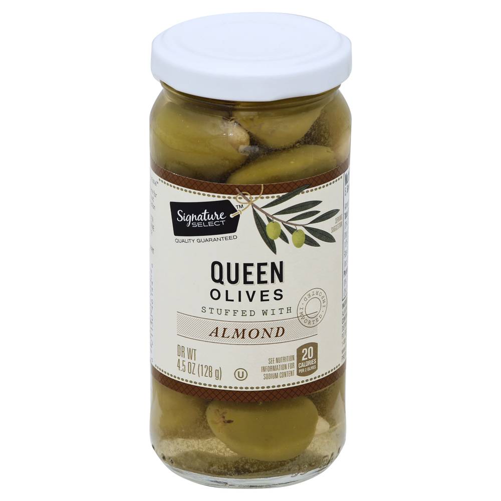 Signature Select Olives Stuffed Almond (4.5 oz)