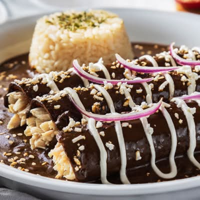 Enchiladas de Mole