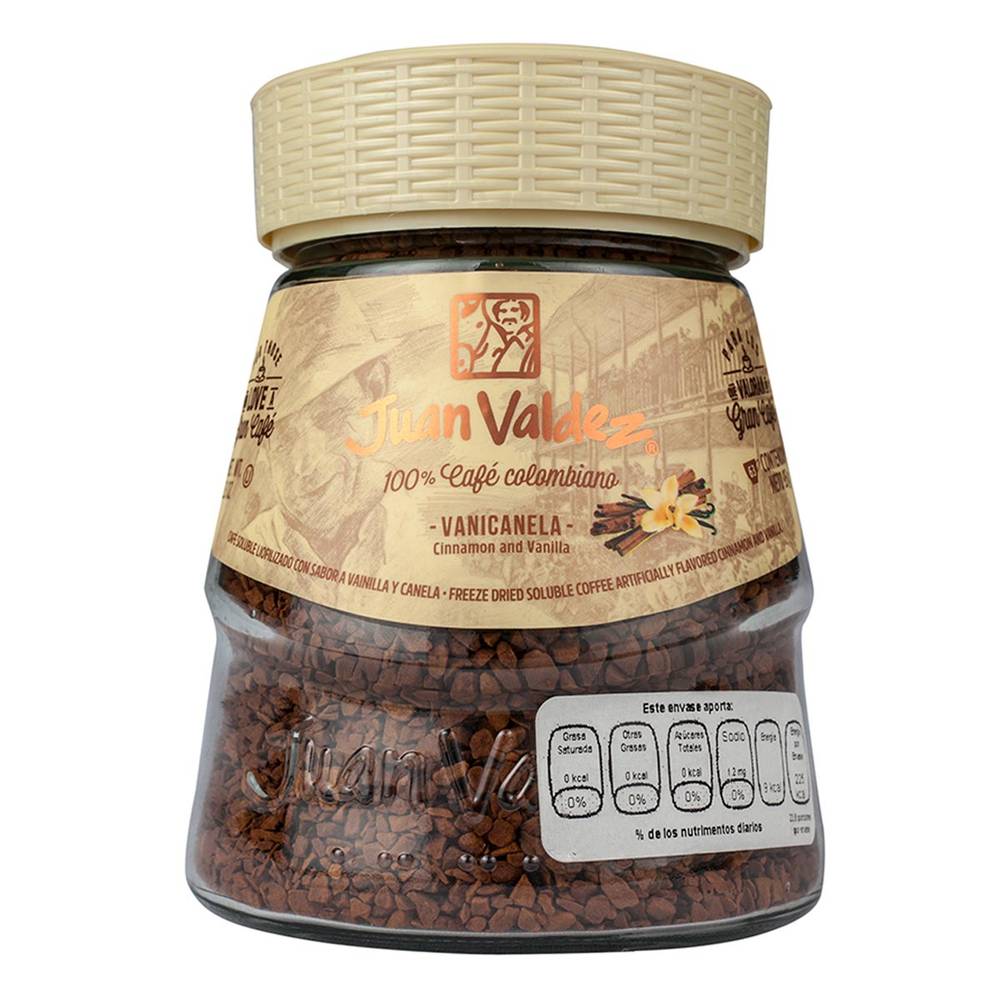Juan Valdez · Café soluble colombiano vanicanela (95 g)
