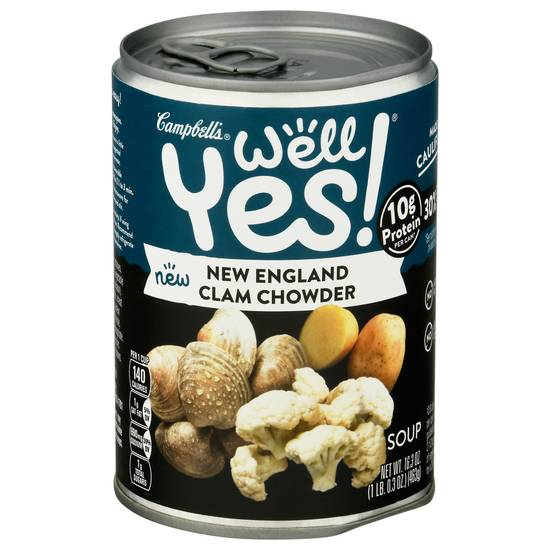 Campbell's Well Yes! New England Clam Chowder Soup