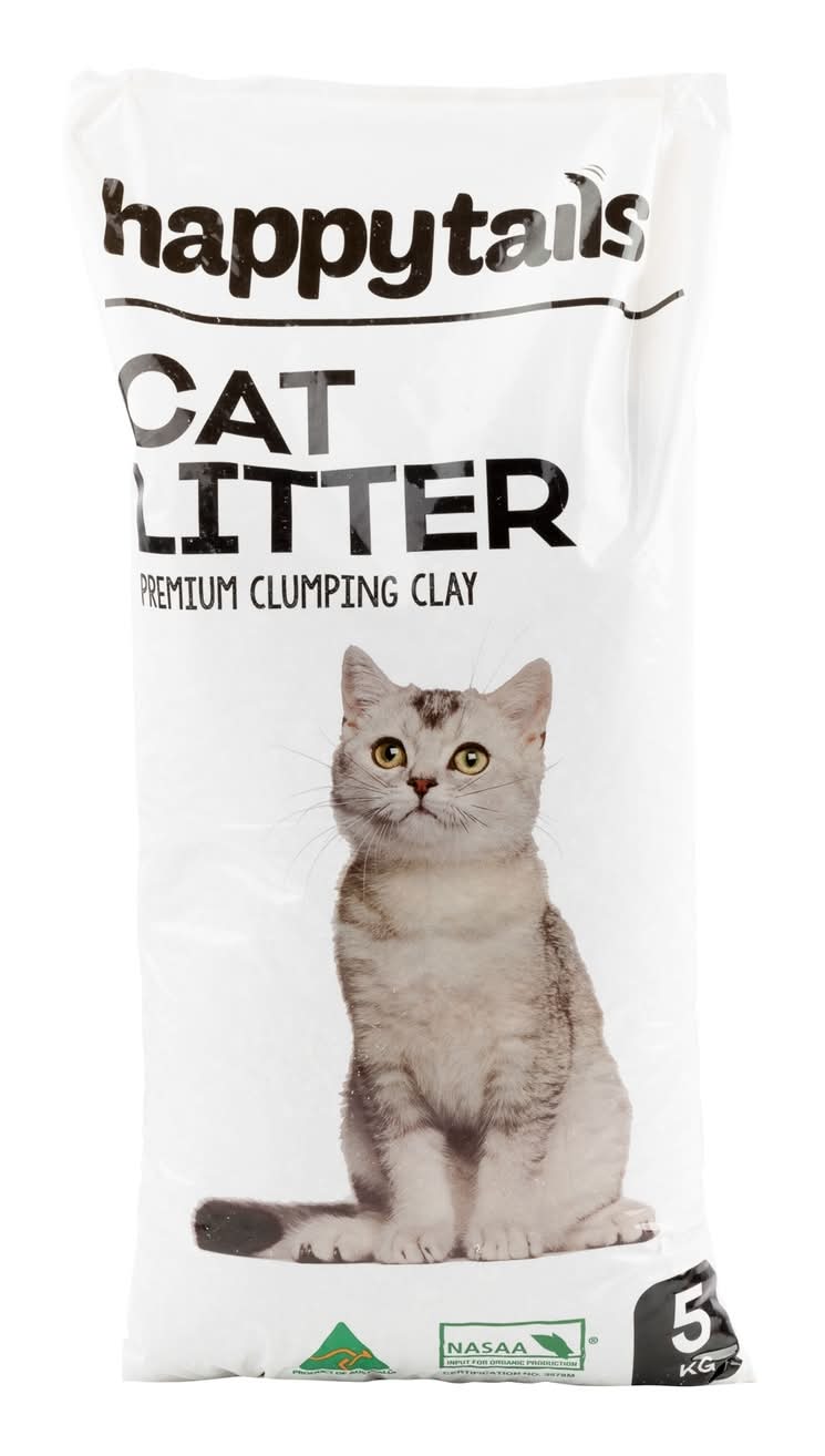Happy Tails 5kg Clumping Clay Cat Litter