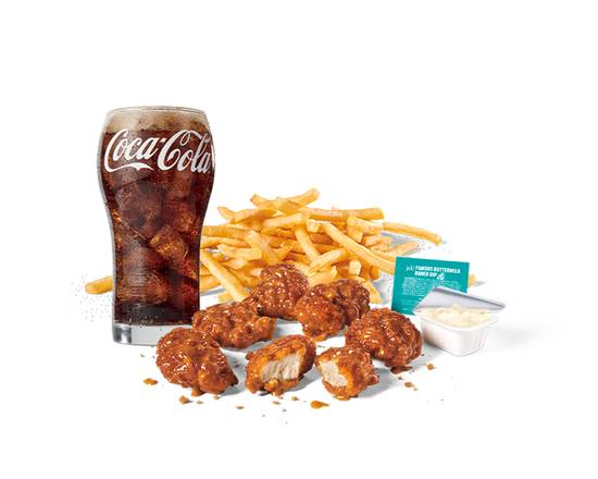 Large 6pc Smoke Show Crispy Boneless Wings Combo