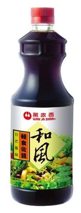 萬家香日式和風輕食佐醬1000ml <1000ml毫升 x 1 x 1Bottle瓶>