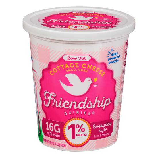 Friendship Small Curd Cottage Cheese (16 oz)
