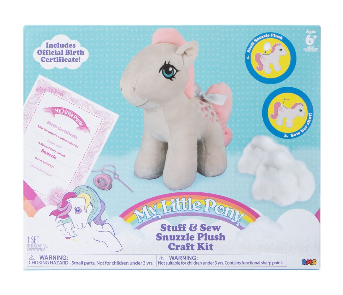 My Little Pony® Stuff & Sew Snuzzle Plush Craft Kit Set