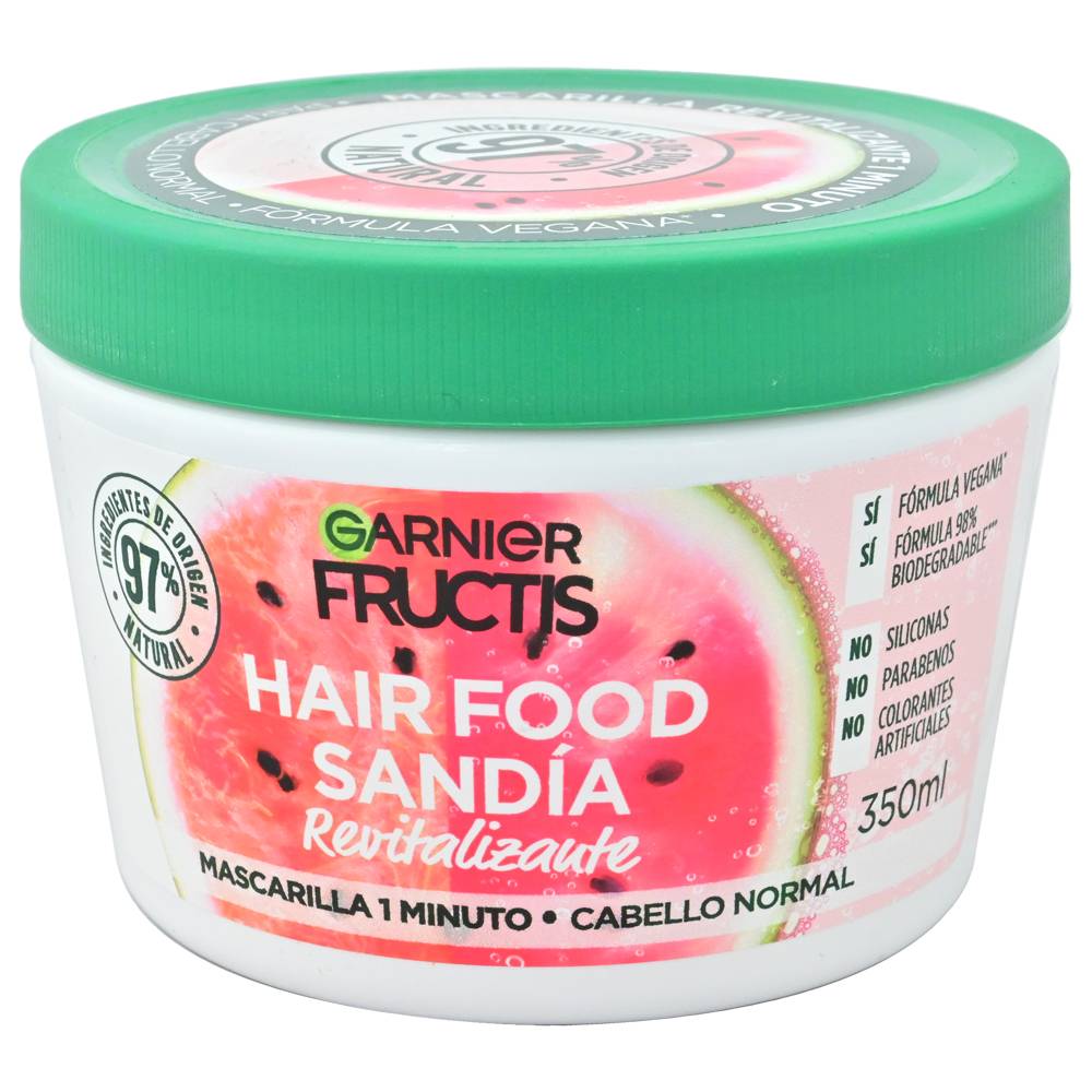 FRUCTIS MASC CAP HAIR FOOD SANDIA *350ML