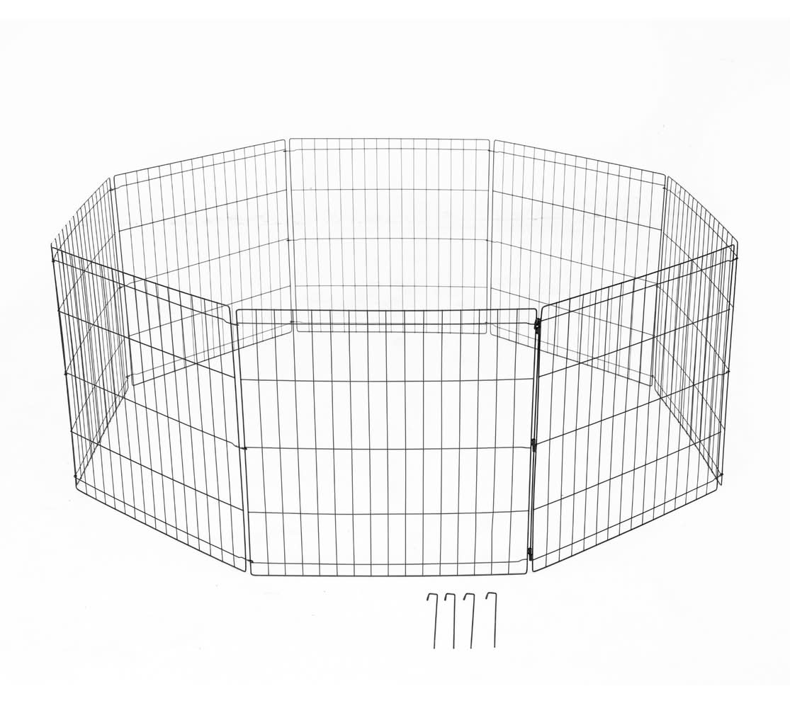 Art & Bob 1460 x 610 x 1460mm Pet 8 Panel Enclosure