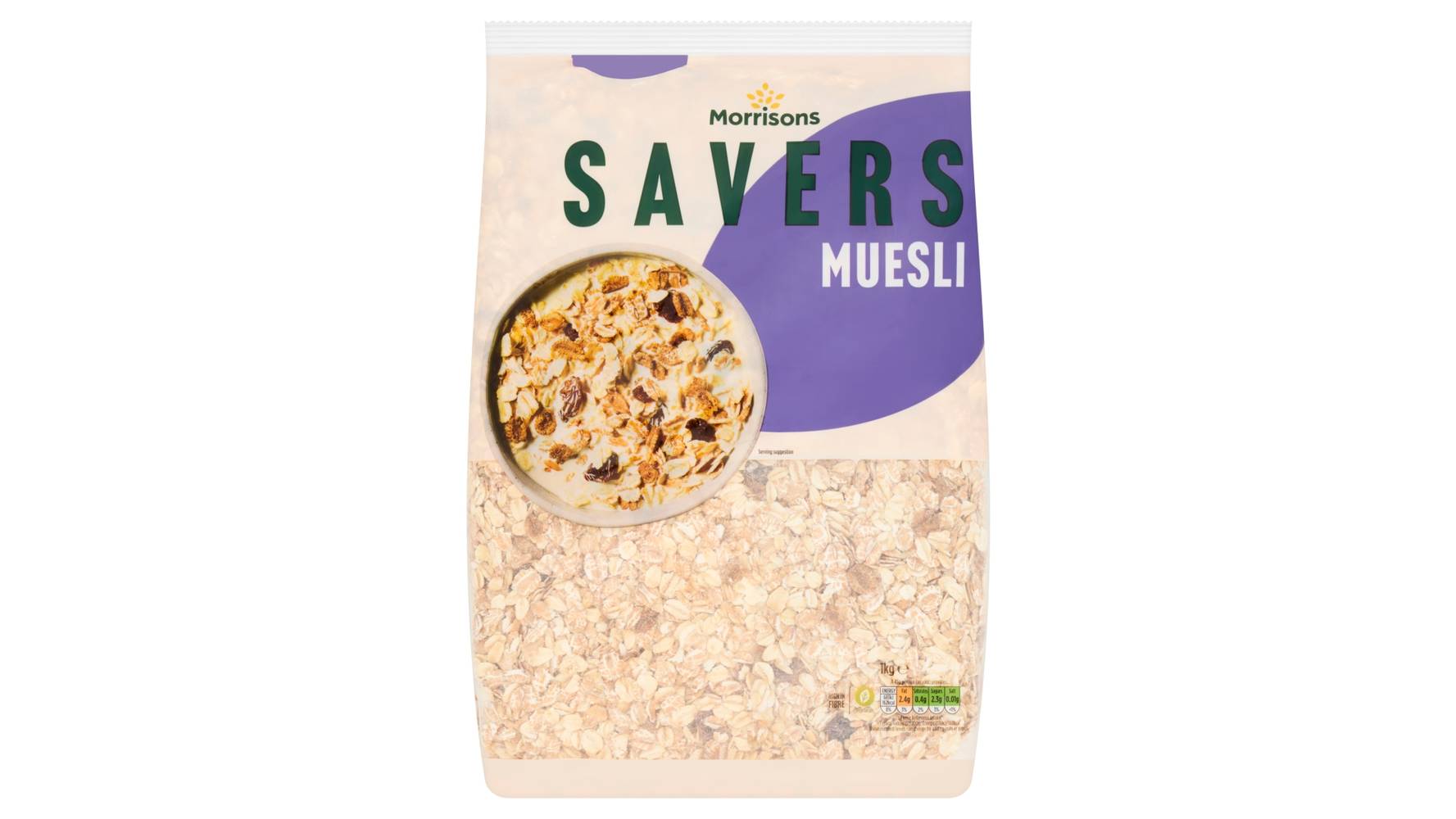 Morrisons Savers Muesli (1kg)