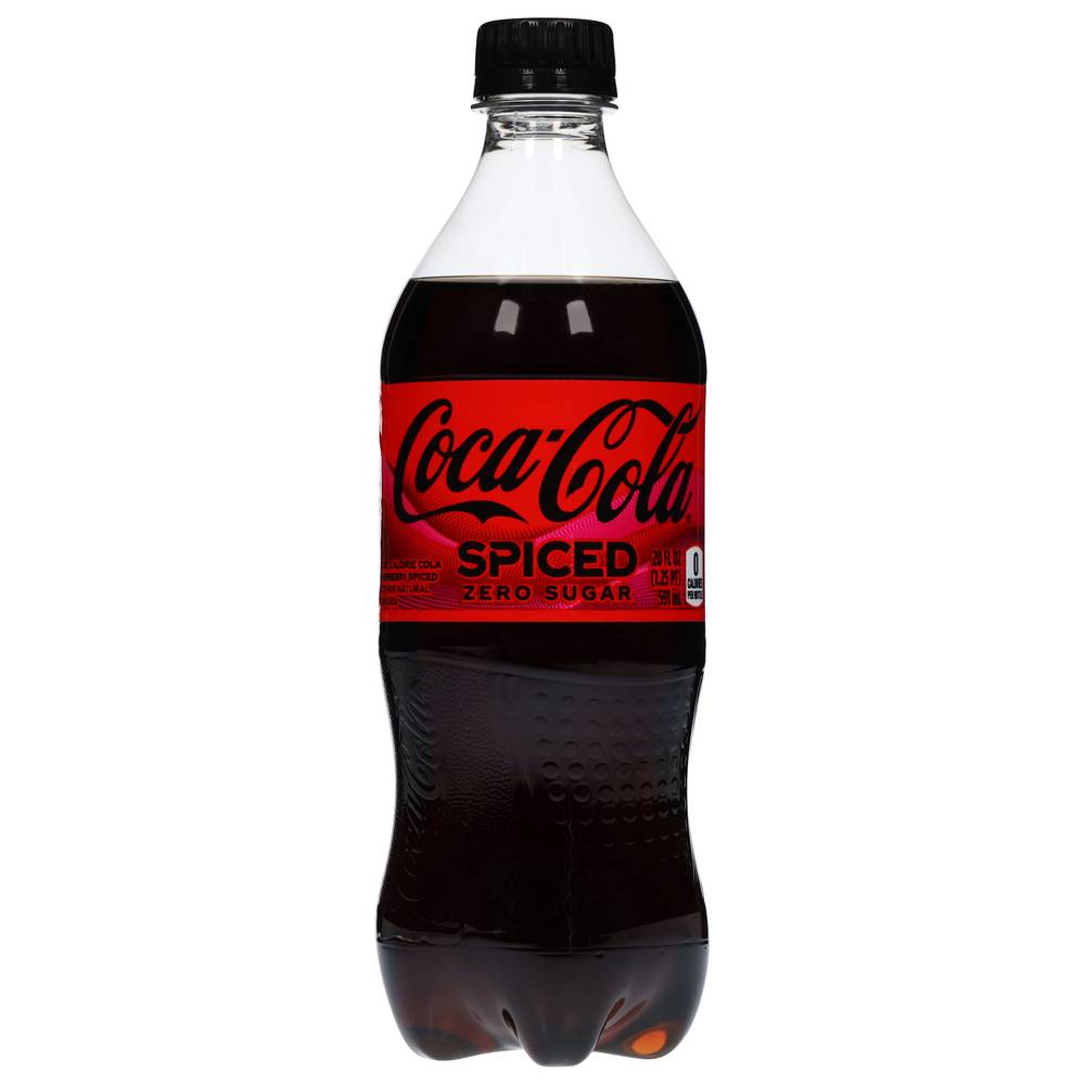 Coca-Cola Zero Sugar Drink (20 fl oz) (raspberry)