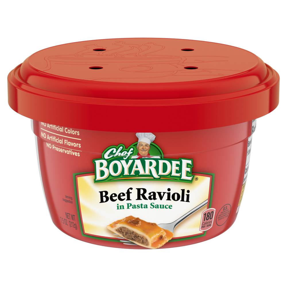 Chef Boyardee Beef Ravioli Pasta Sauce