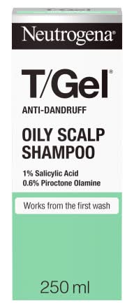 Neutrogena Melon-Jasmine, T/Gel Anti Dandruff Shampoo For Oily Scalp and Hair (250ml)