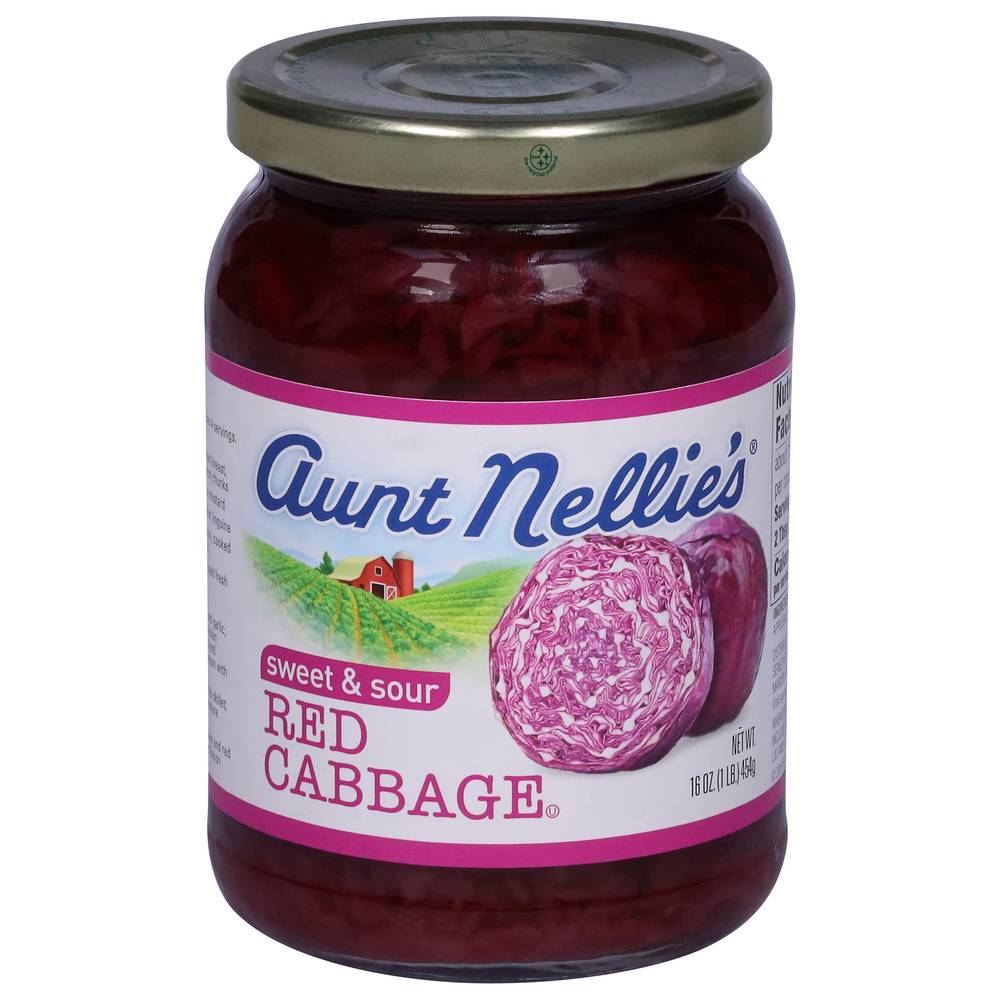 Aunt Nellie's Sweet & Sour Red Cabbage