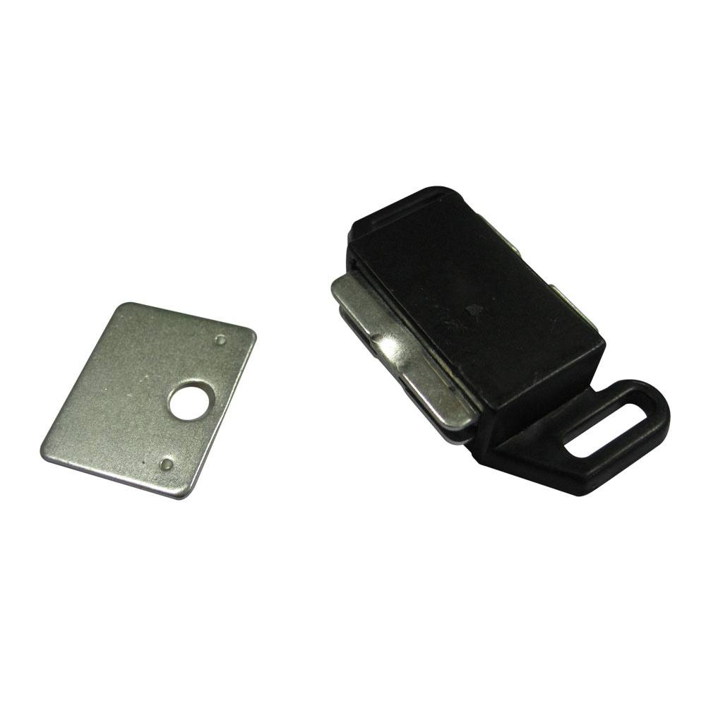 RELIABILT 51-mm Black Magnetic Catch Cabinet Latch | 32142PKXLG