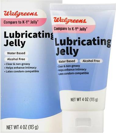 Walgreens Lubricating Jelly Water Based