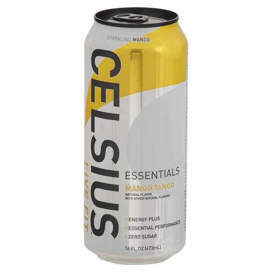 Celsius Live Fit Sparkling Mango Tango Energy Drink (16 fl oz)