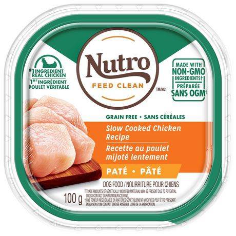 Nutro Paté Adult Wet Dog Food Slow Cooked Chicken Recipe (100 g)