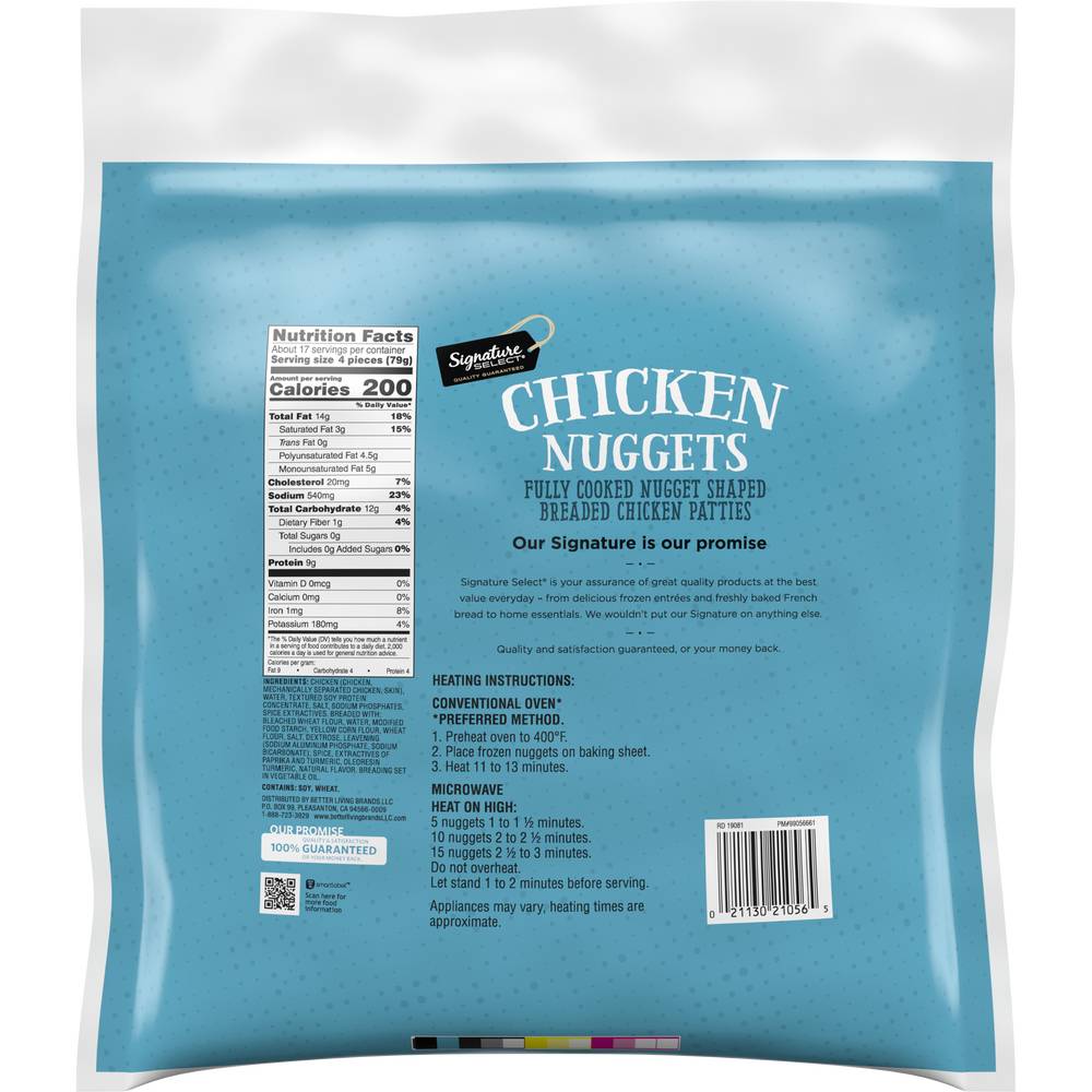 Signature Select Chicken Nuggets (1.36 kg) | Delivery Near You