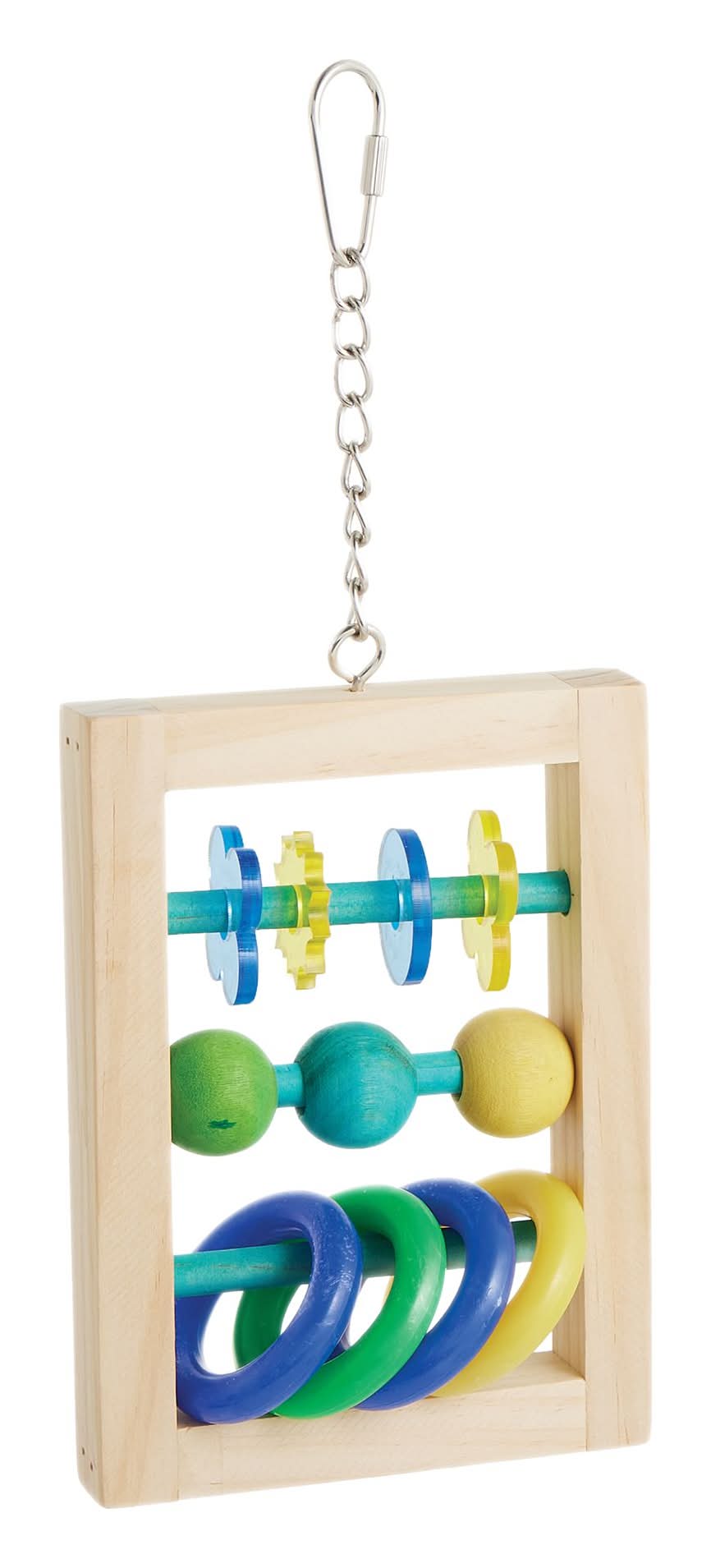 All Living Things® Abacus Bird Toy (Size: Small)