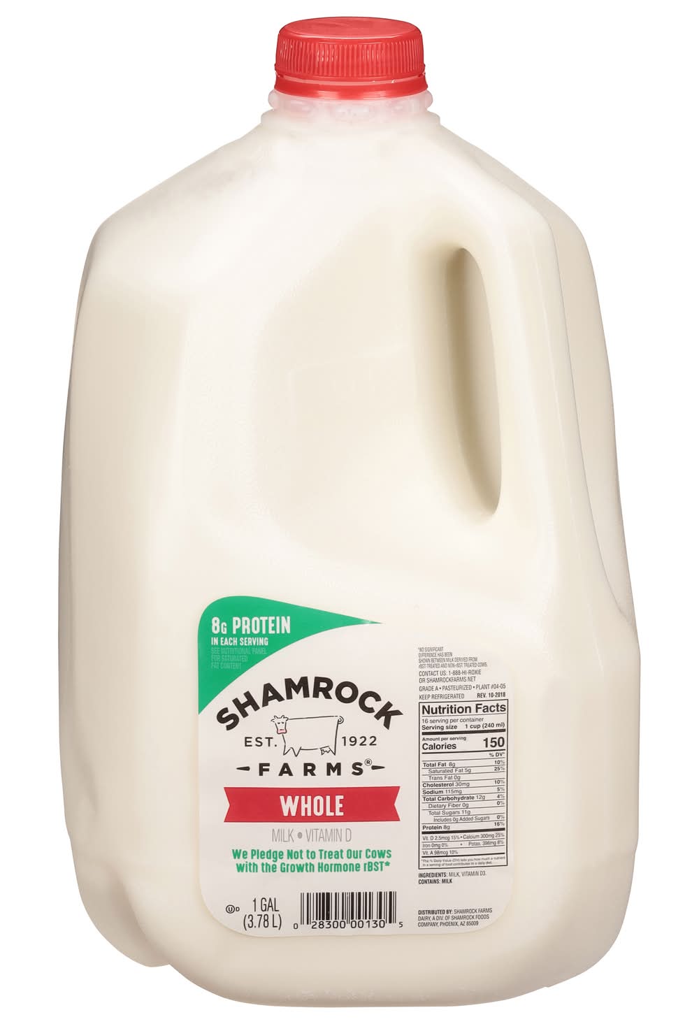 Shamrock Farms Whole Milk (1 gal)