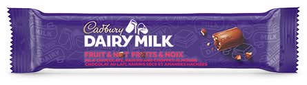 Cadbury Dairy Milk Fruit & Nut 38g