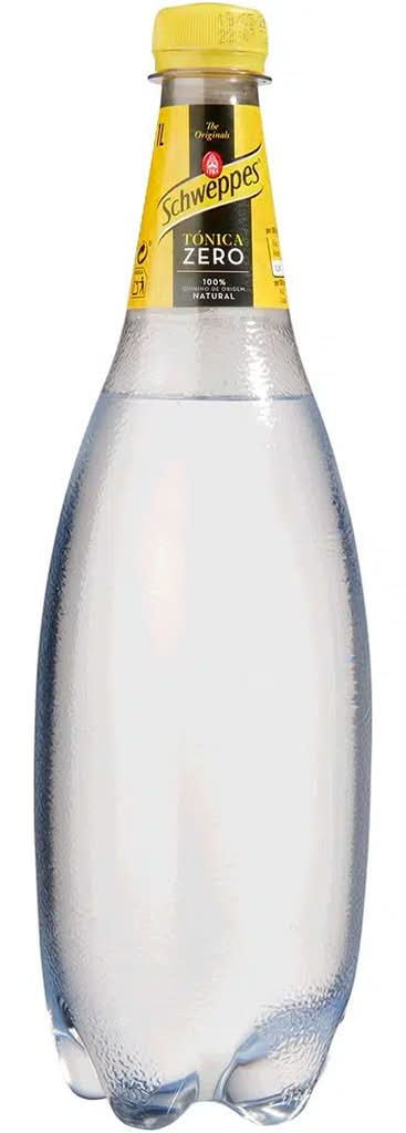 Schweppes - �gua Tónica Regular Zero, garrafa de 1l
