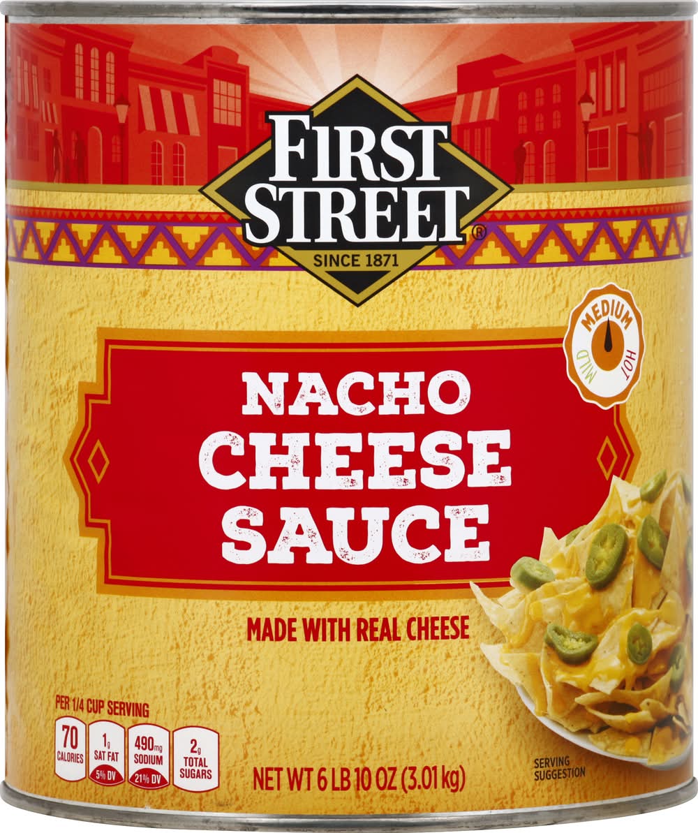 First Street Sauce, Nacho Cheese (6 lbs)