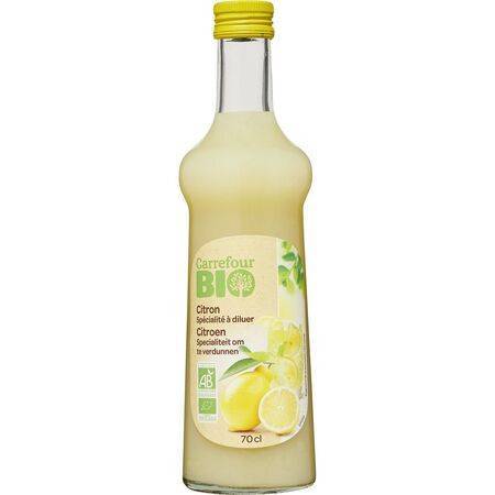 Carrefour Bio - Boisson spécialité (700 ml) (citron)