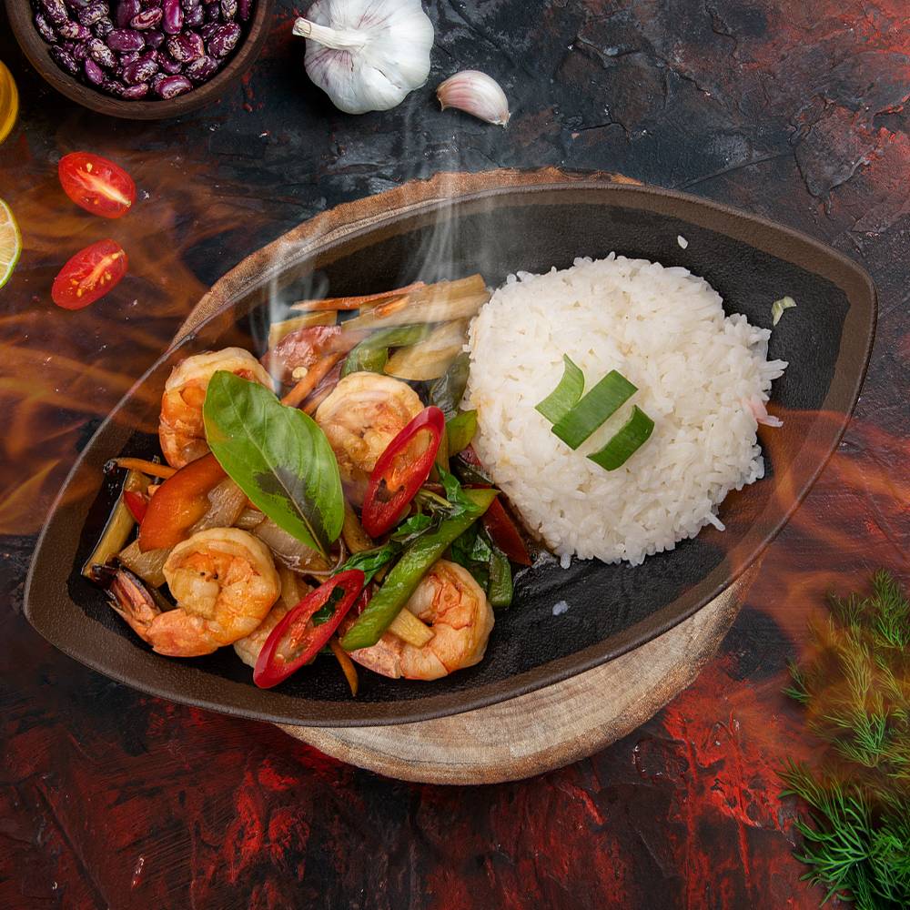🏮 CREVETTES BASILIC