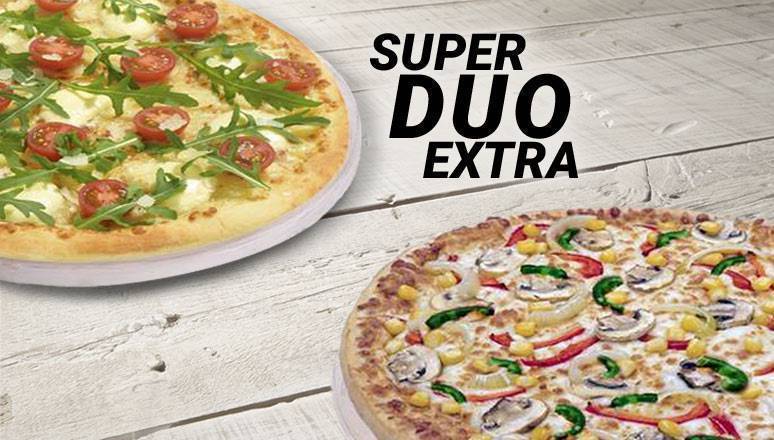SUPER DUO Premium 2x Pizza XXL