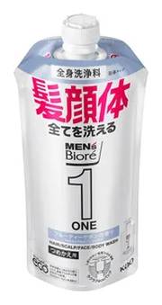 メンズビオレ ONE オールインワン全身洗浄料 - フルーティーサボン (340g)