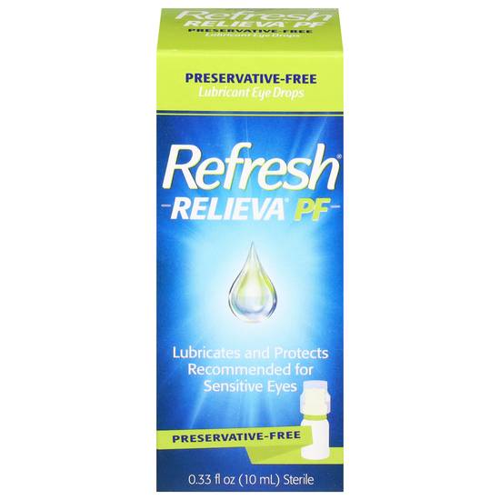 Refresh Relieva Pf Drops Lubricates and Protects Eyes