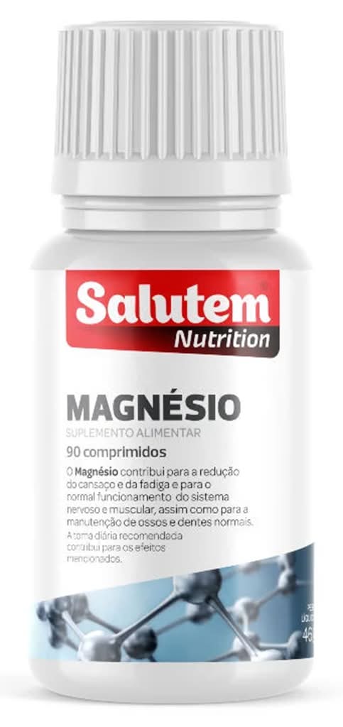 Salutem - Suplemento Magnésio Puro, 90 Comprimidos